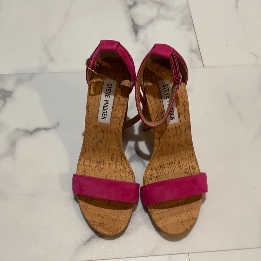 Steve Madden pink heels